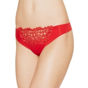 NWT La Perla Petit Macrame Thong